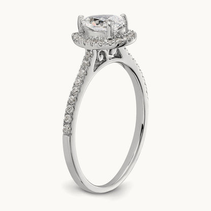 Semi-Mount Engagement Ring, 0.25 ct tw