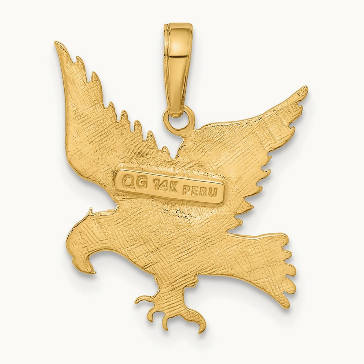 Eagle Pendant, 14K