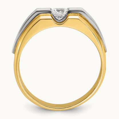 Men's Ring, 0.50 ct tw Lab-Grown Diamond