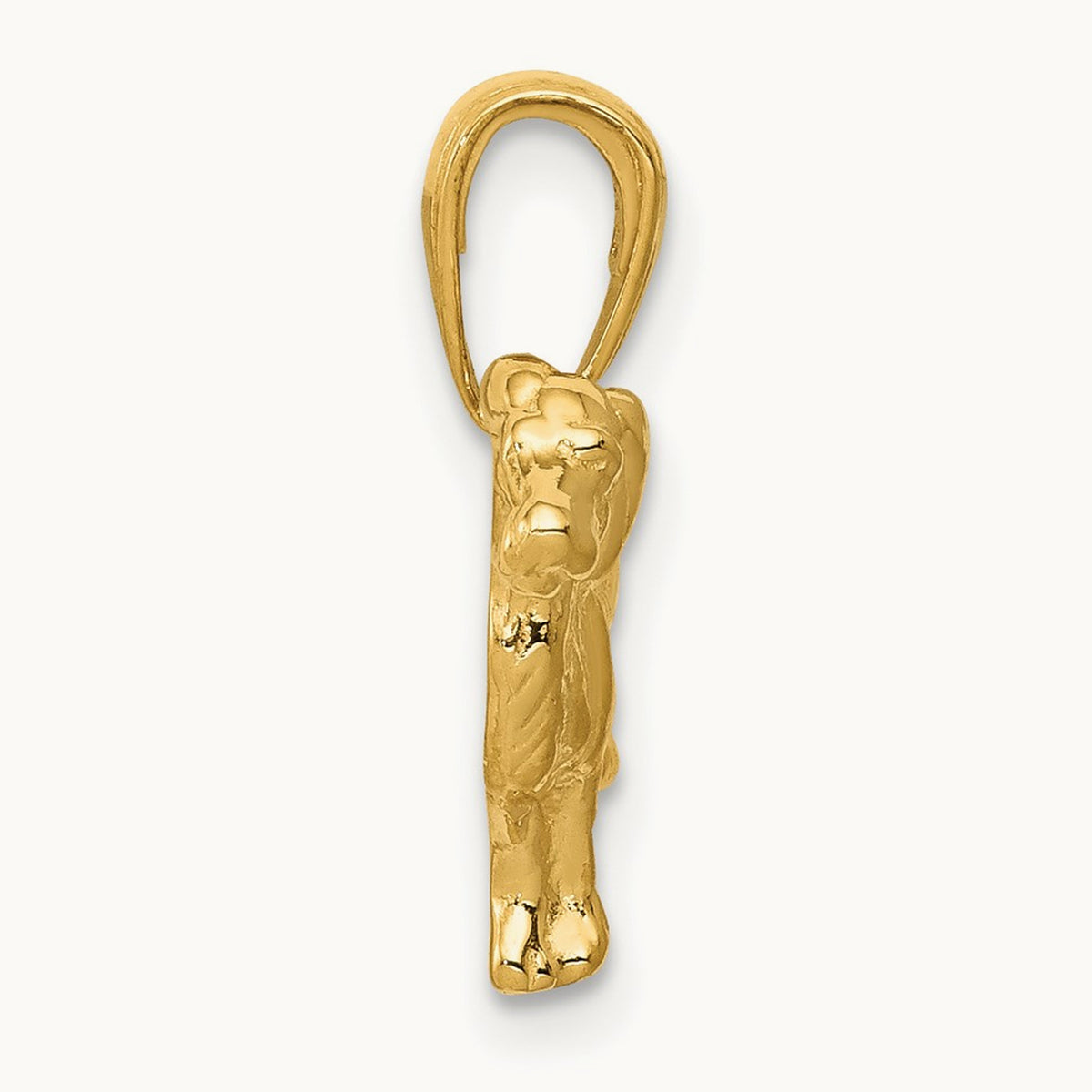 Springer Spaniel Dog Pendant, 14K