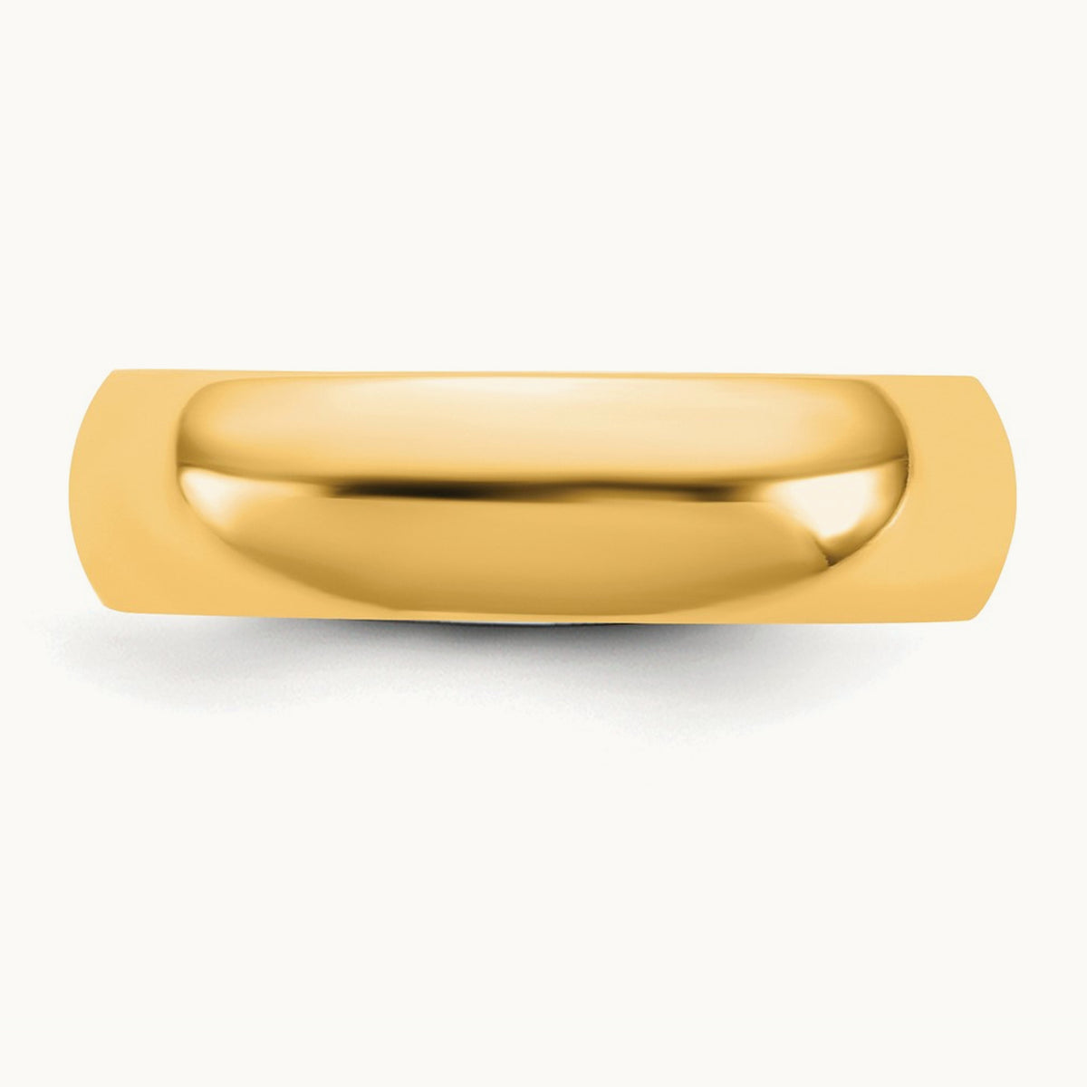 Standard Comfort Fit Band, 5.5mm, 10K Yellow Gold