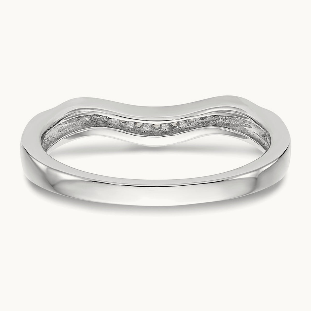 Diamond Band, 14K White Gold