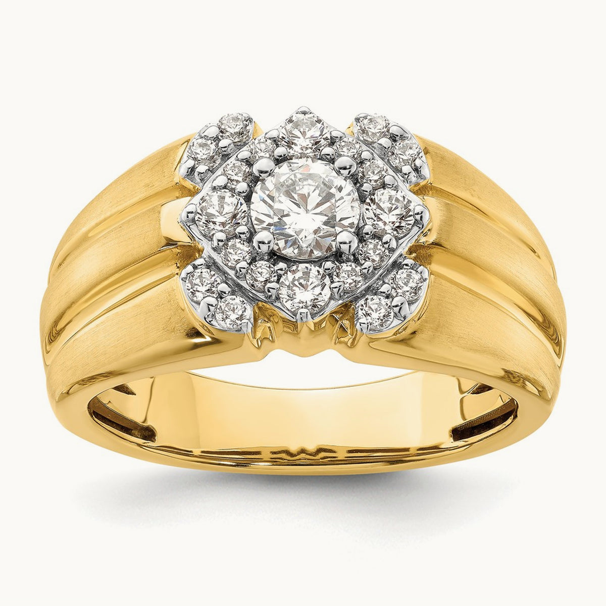 Men's Ring, 1.00 ct tw Lab-Grown Diamond