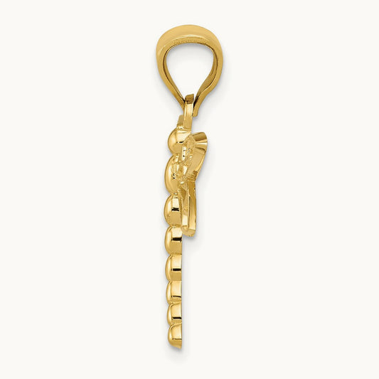 Dragonfly Charm, 14K