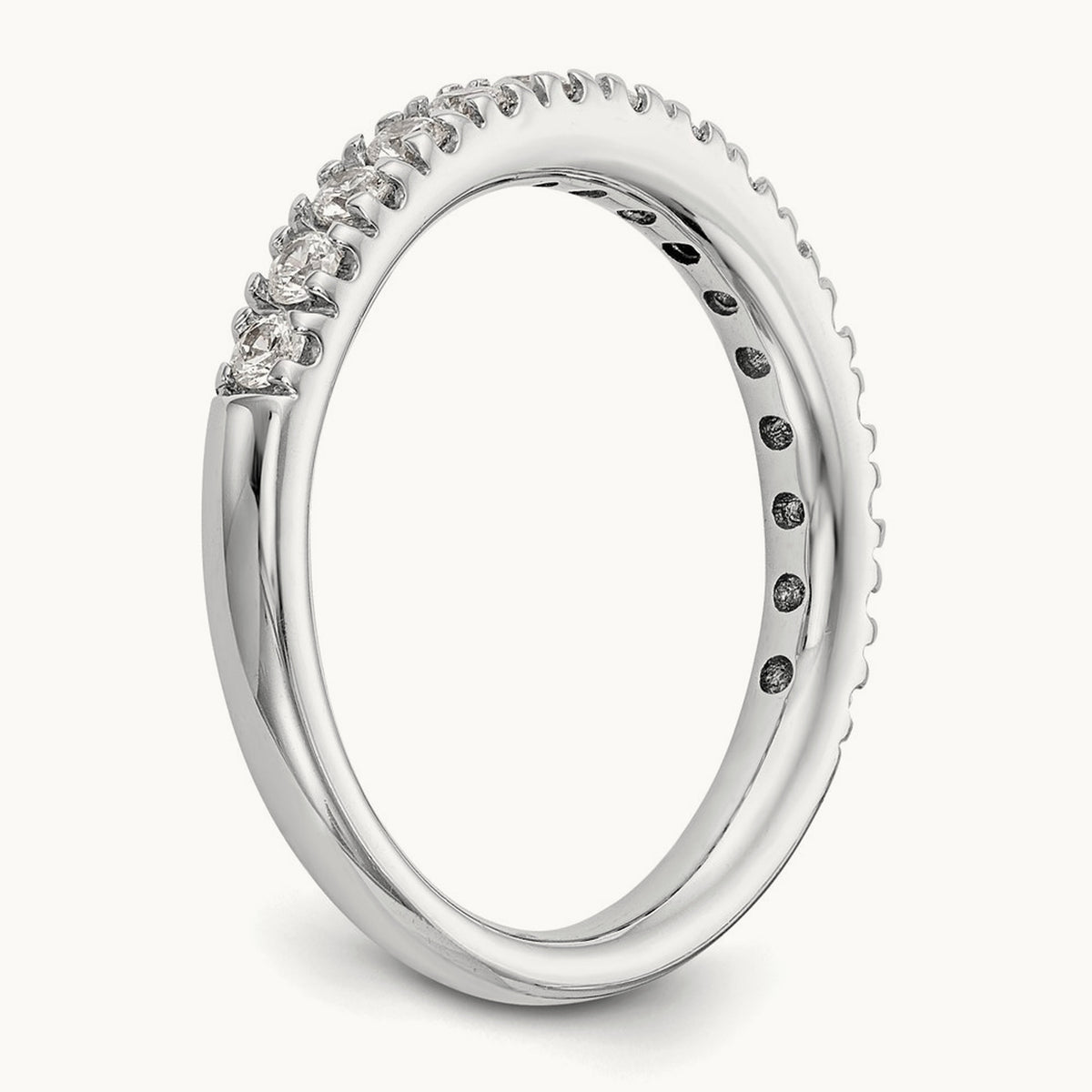 Diamond Band, 14K White Gold