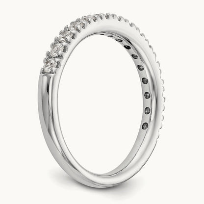 Diamond Band, 14K White Gold