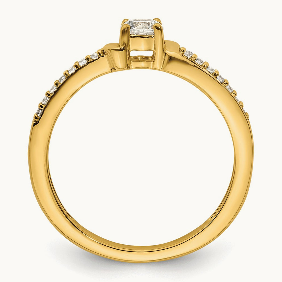 Promise Ring, 0.25 ct tw Lab-Grown Diamond