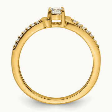 Promise Ring, 0.25 ct tw Lab-Grown Diamond