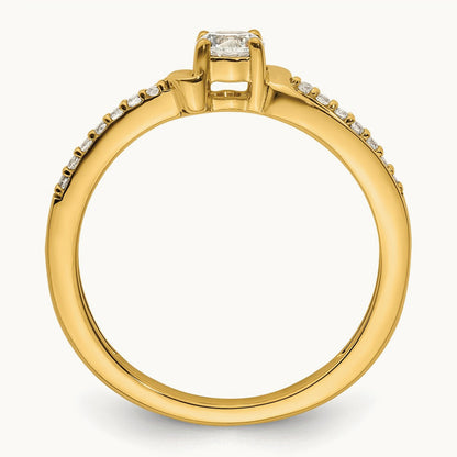 Promise Ring, 0.25 ct tw Lab-Grown Diamond