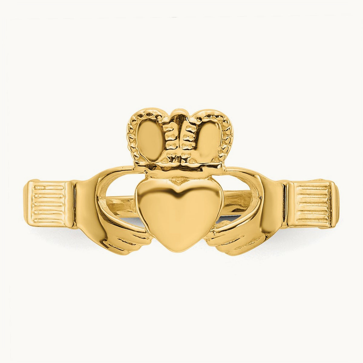 Ladies Claddagh Ring, 14K