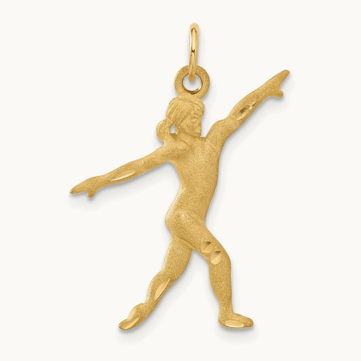 Gymnast Charm, 14K