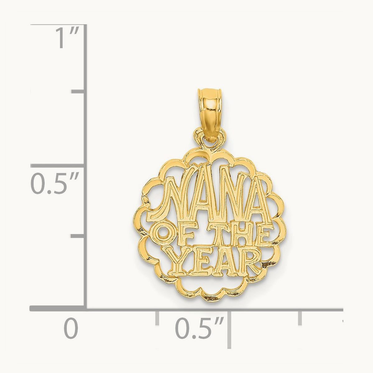 NANA OF THE YEAR Charm, 14K