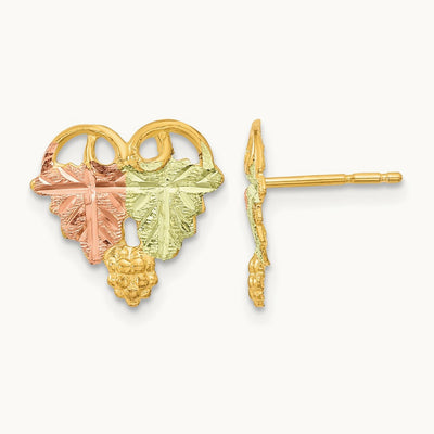 Black Hills Gold Post Earrings