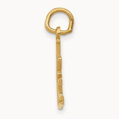 I LOVE MUSIC Charm, 14K