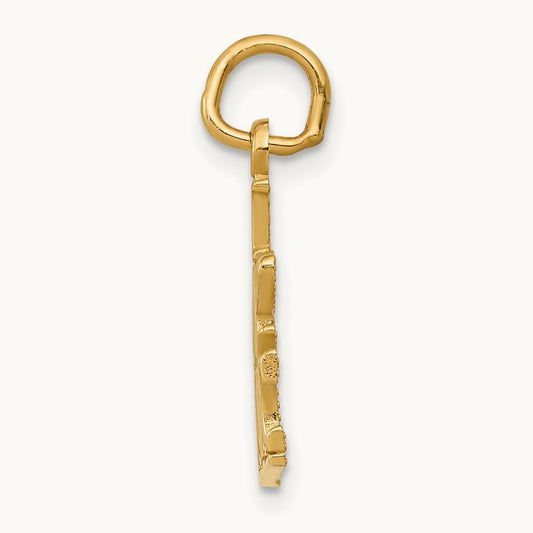 I LOVE MUSIC Charm, 14K