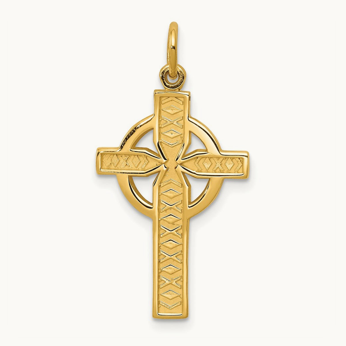 Celtic Cross Pendant, 14K
