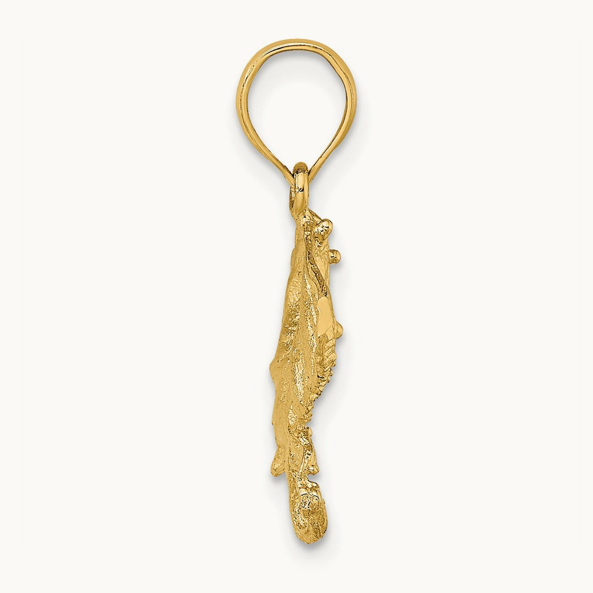 Stingray Charm, 14K