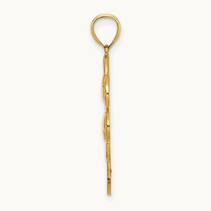 4-Leaf Clover Charm — 14K Yellow Gold