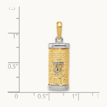 3D Mezuzah Pendant — photo set