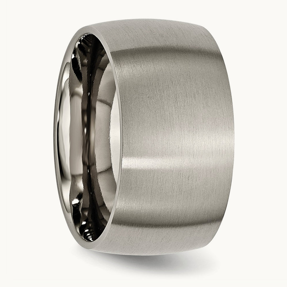 Brushed Half Round Band — 12mm, 14