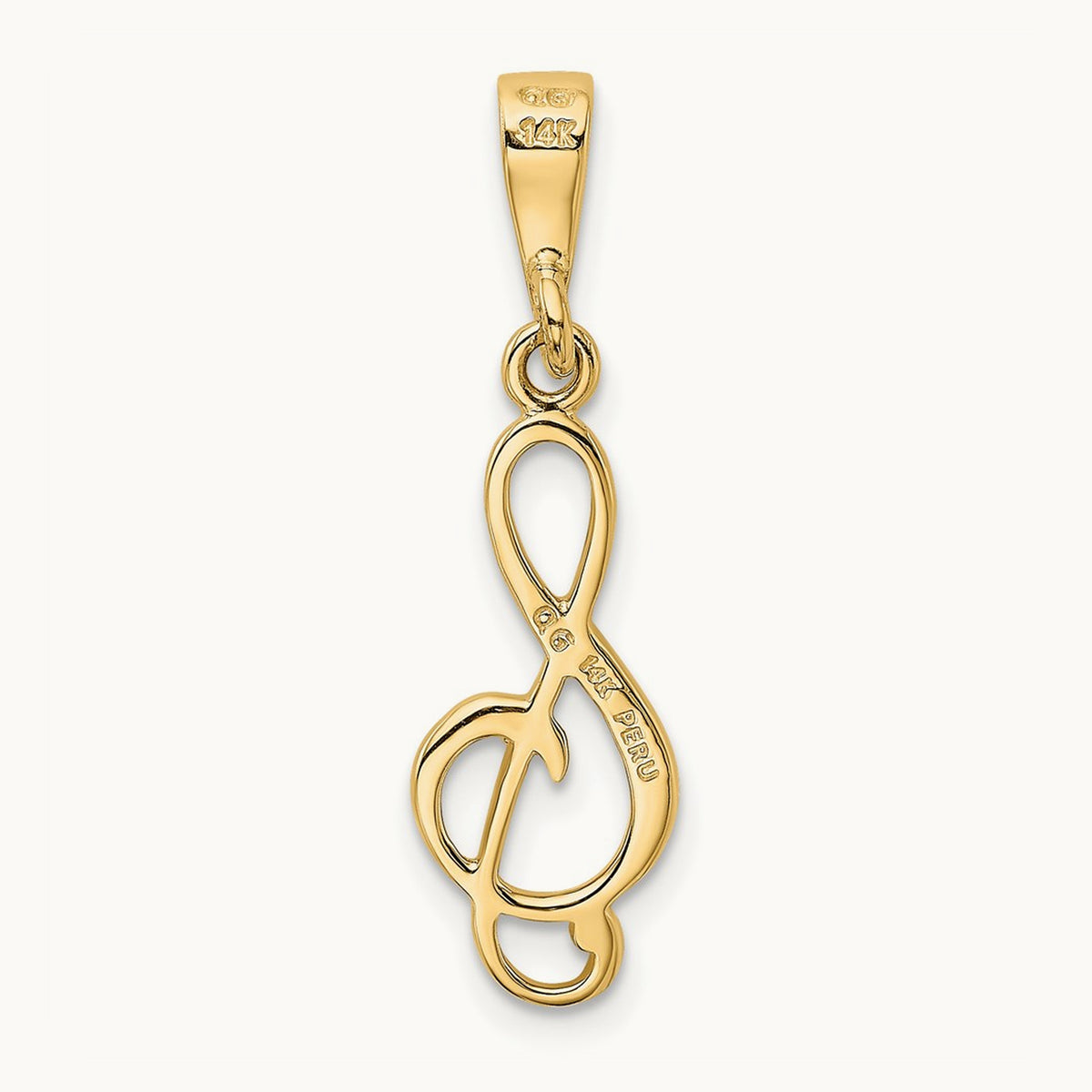 Treble Clef Charm — photo set