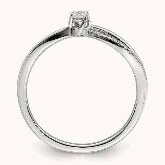 First Promise Diamond Complete Promise/Engagement Ring — photo set