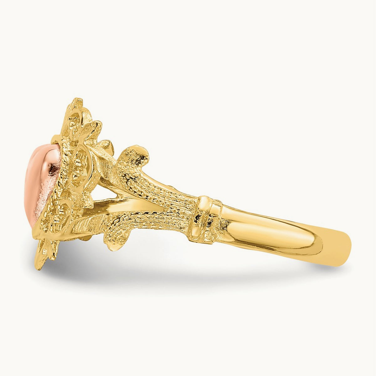 Heart Ring, 14K Two-tone