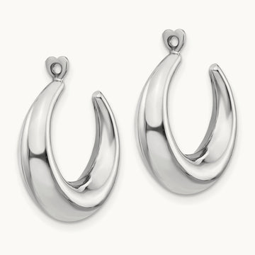 Polished Hoop Earring Jackets — photo set