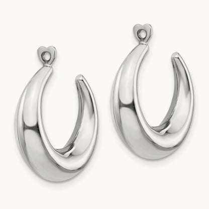 Polished Hoop Earring Jackets — photo set