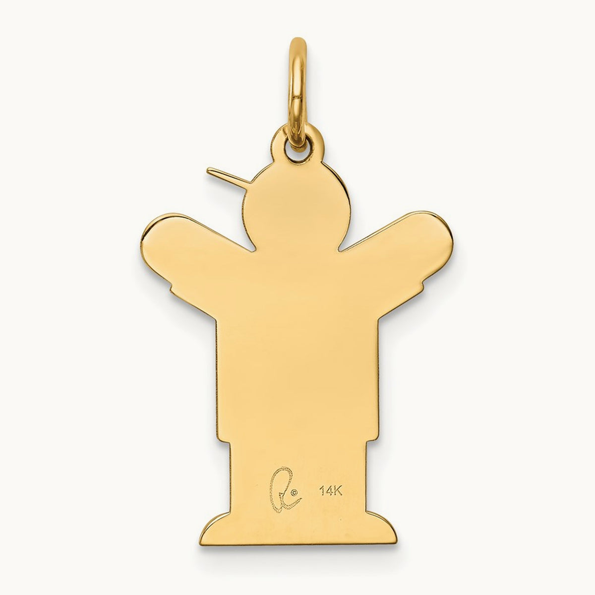 Kid Charm — 14K Yellow Gold