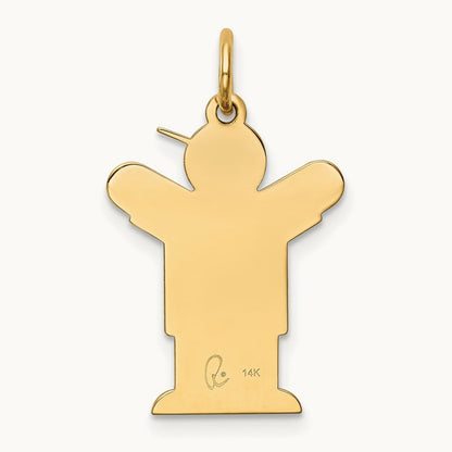 Kid Charm — 14K Yellow Gold