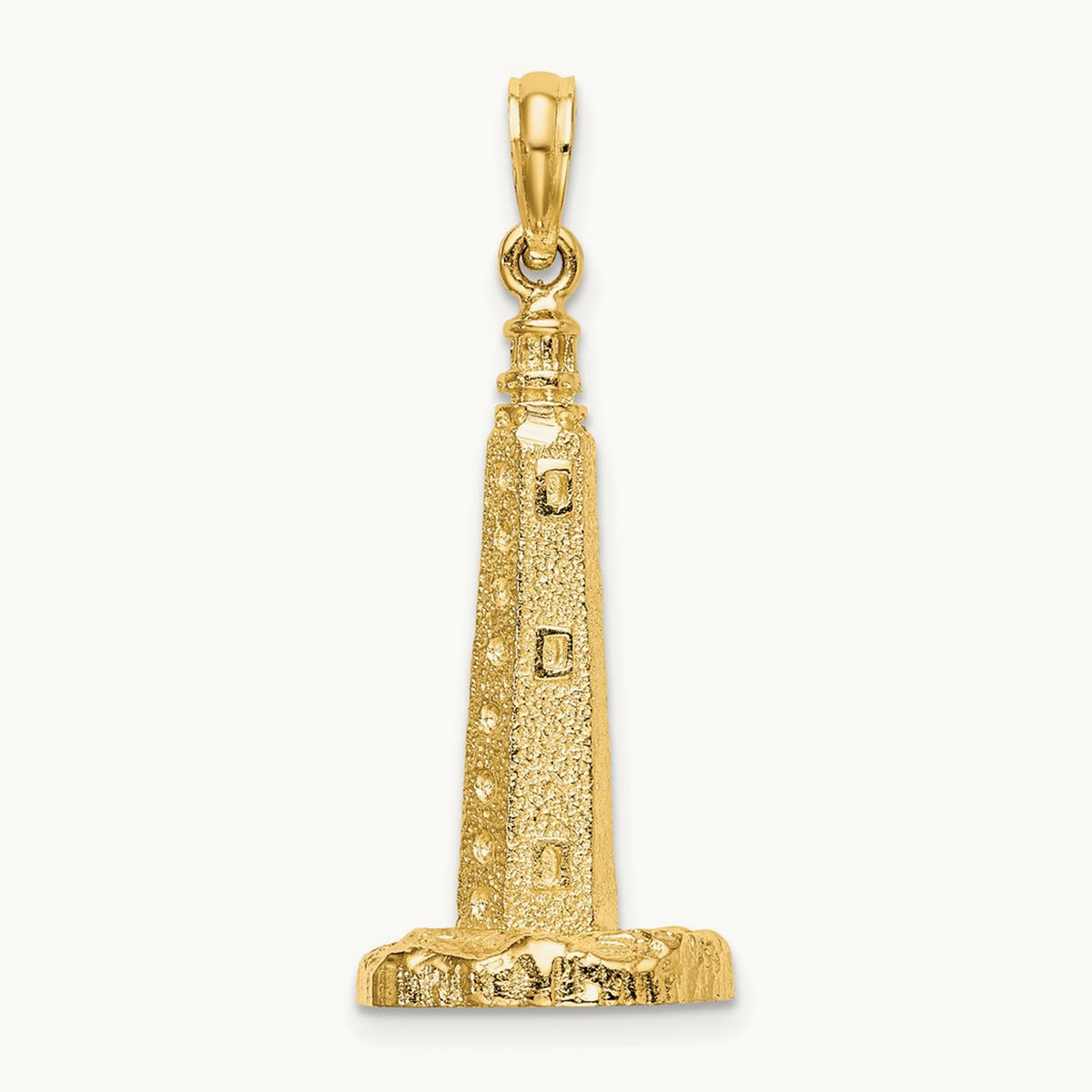 3-D Cape Henlopen Lighthouse, De Charm, 14K