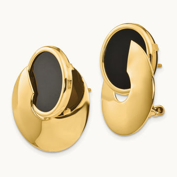 Onyx Fancy Earrings — photo set