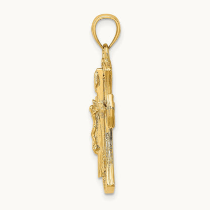 Crucifix Charm, 14K