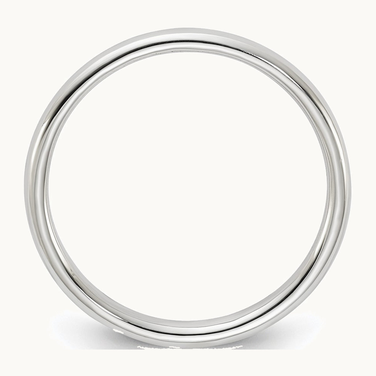 Sterling Silver 2mm Half Round Band