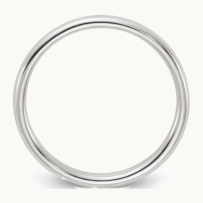 Sterling Silver 2mm Half Round Band