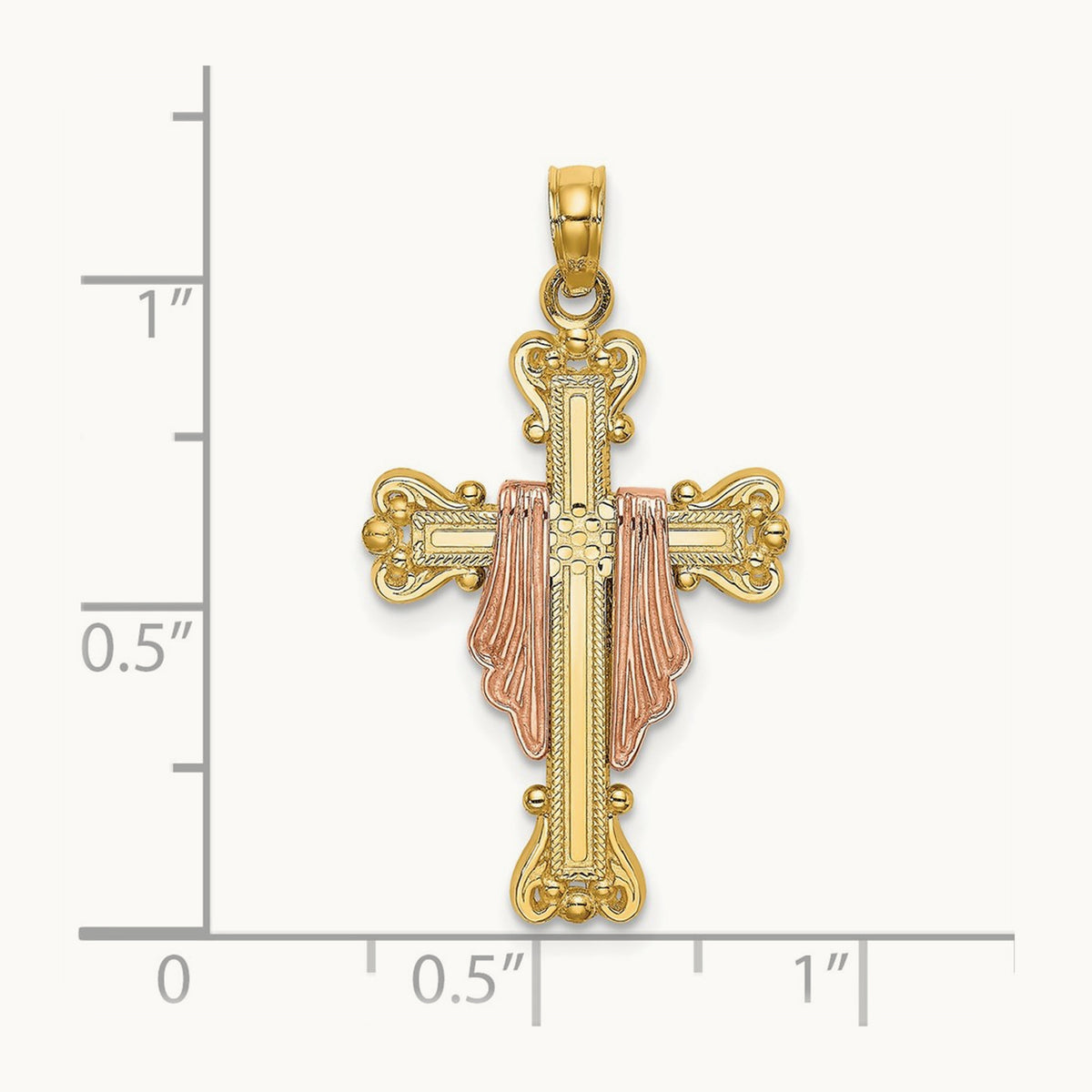 Cross w/ Drape Charm — photo set