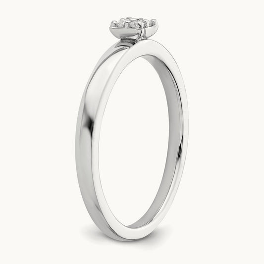 Promise Band, 0.05 ct tw Lab-Grown Diamond