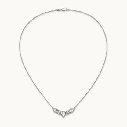 Fashion Teardrop Necklace, 0.50 ct tw Lab-Grown Diamond