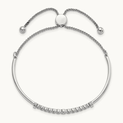 Adjustable Bolo Bracelet, 0.20 ct tw Lab-Grown Diamond