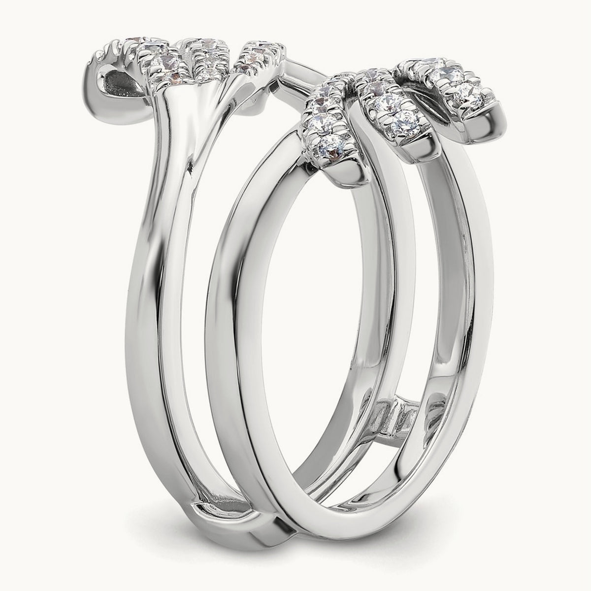 Diamond Guard, 14K White Gold