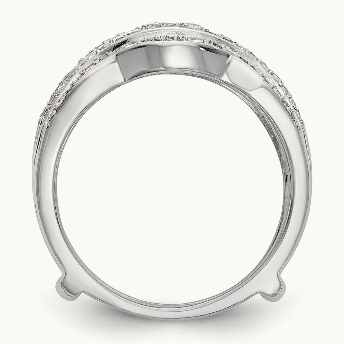 Diamond Guard, 14K White Gold