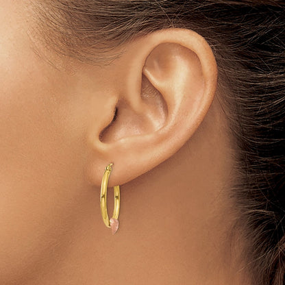 & Heart Hoop Earrings — photo set