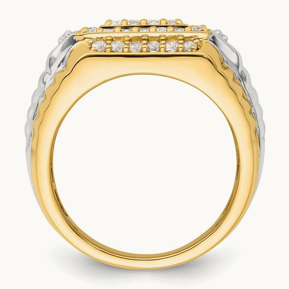 Men's Ring, 1.00 ct tw Lab-Grown Diamond