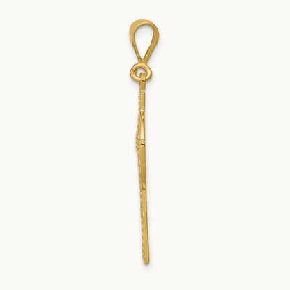 Celtic Cross Pendant, 14K