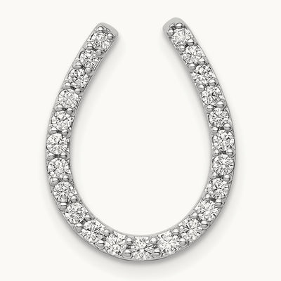Horseshoe Chain Slide, 0.25 ct tw Lab-Grown Diamond