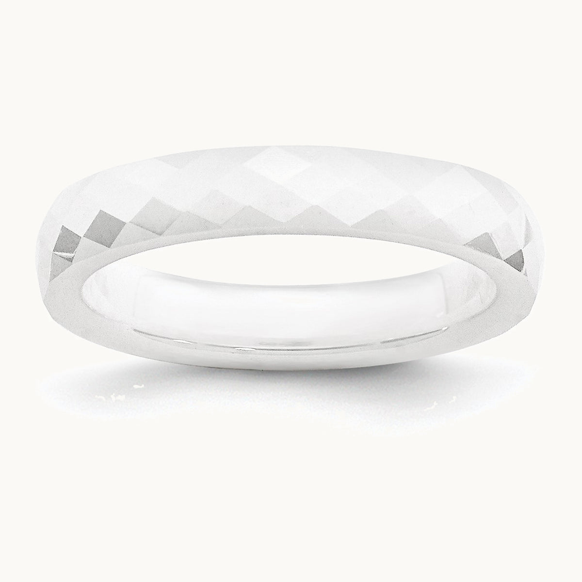 Faceted Polished Band — photo set