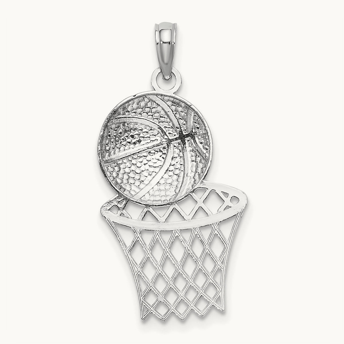 Basketball and Net Charm — photo set