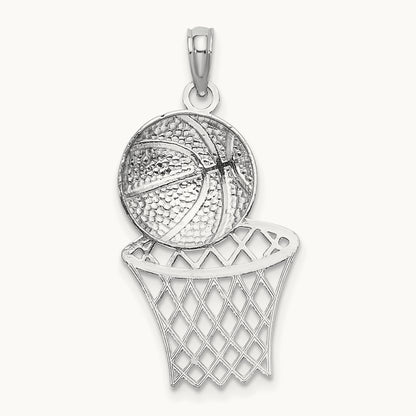 Basketball and Net Charm — photo set