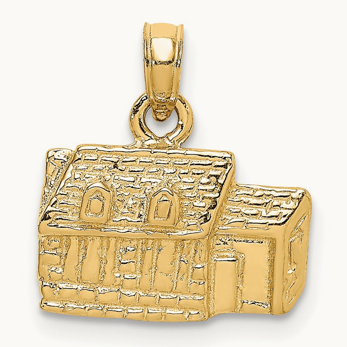 3D KINGS ARMS TAVERN WILLIAMSBURG, VA Charm, 14K